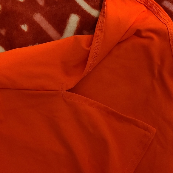 Gymshark training midi tank, size small, orange - Picture 3 of 8